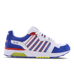 Homme Chaussures - K-Swiss Si-18 Rannell - White-Blue-Red