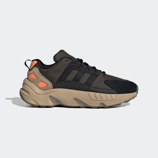 adidas ZX 22 BOOST Shadow Olive/ Shale Green/ Bautiful Orange - GX7006