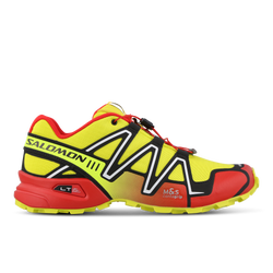 Hombre Zapatillas - Salomon Speedcross 3 - Sulphur Spring-High Risk Red-Black