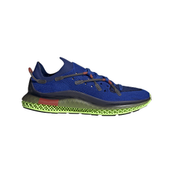 Men Shoes - adidas 4D Fusio - Bold Blue-Core Black-Light Flash Yellow