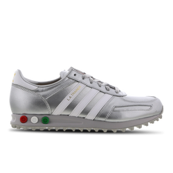 Men Shoes - adidas LA Trainer - Metallic Silver-White-Red