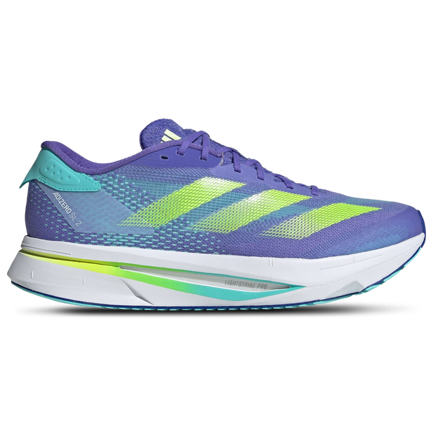 adidas Adizero SL2 'Blue Spark Lucid Lemon' | Men's Size 9 - IE3396