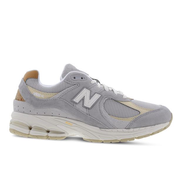 New Balance Hombre 2002R in Gris/Beige, Suede/Mesh, Talla 36 - M2002RSB