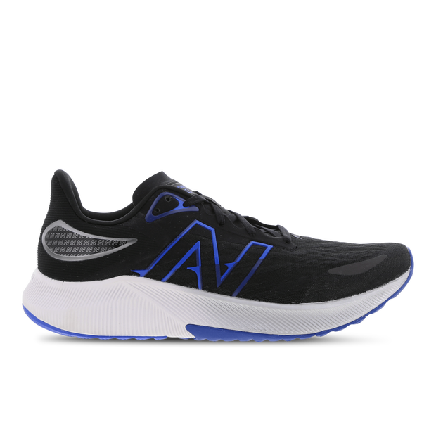 New Balance Men's FuelCell Propel V3 in Black/Blue Synthetic - MFCPRCD3