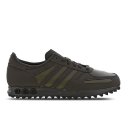 Men Shoes - adidas LA Trainer - Olive Strata-Olive Strata-Core Black