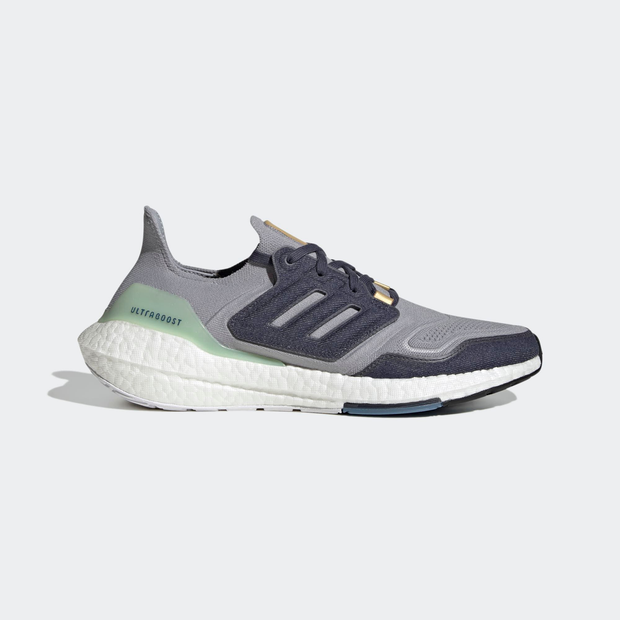 adidas UltraBOOST 22 Halo Silver/ Shale Navy/ Linen Green - GX9158