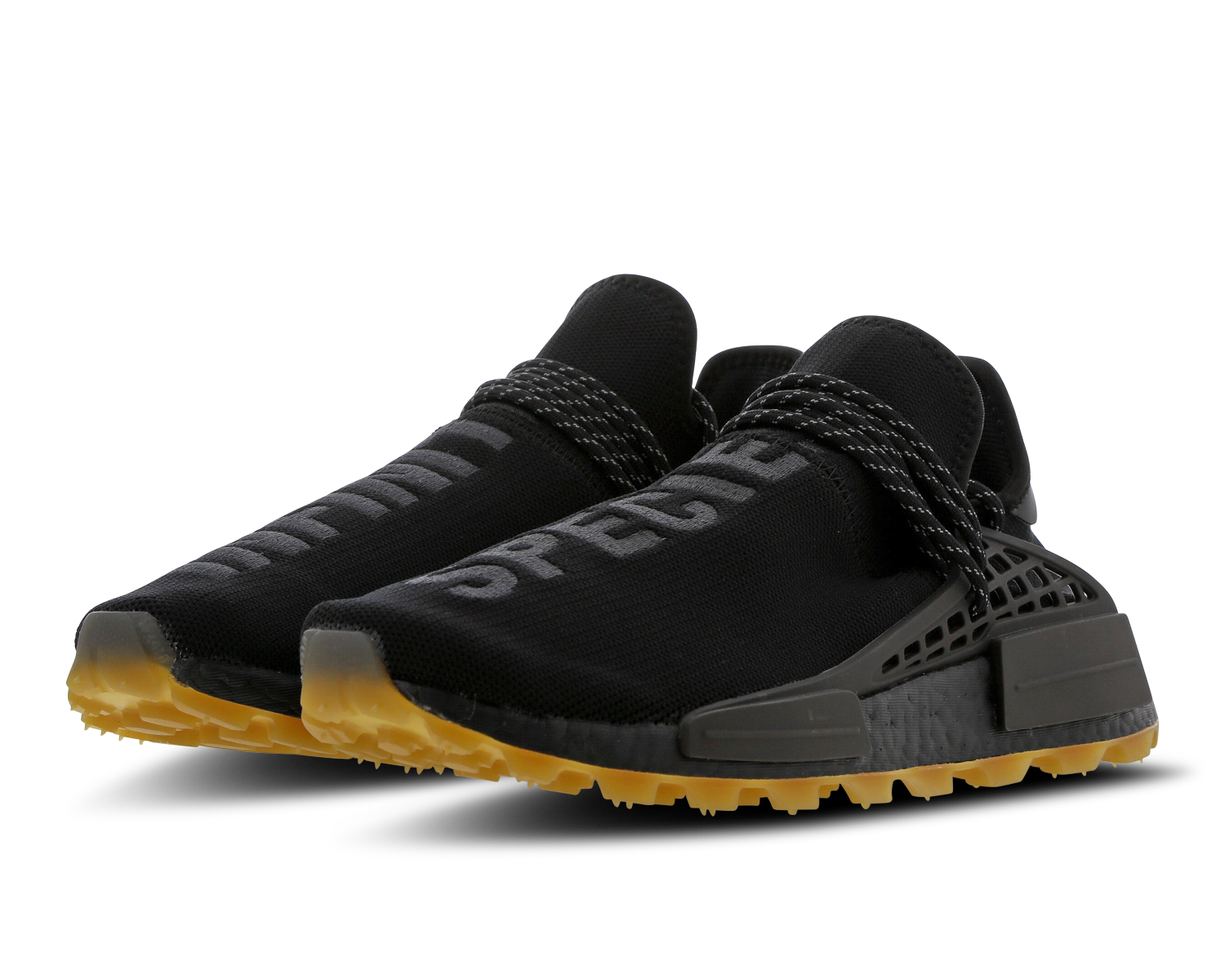 Adidas x Pharrell NMD Hu Trail Holi Festival Core Black