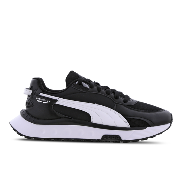 Puma Rider Homme - Baskets, Noir - Pointure 44.5 - Cuir - 38159705