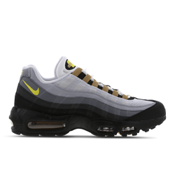 Men Shoes - Nike Air Max 95 - White-Yellow Strike