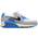 Nike Air Max 90 - Homme Chaussures White-Black-Photo Blue