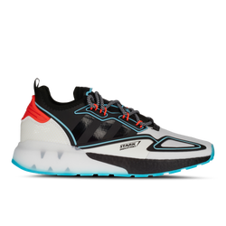 Men Shoes - adidas Zx 2K Boost Marvel Marvel - Ftwr White-Core Black-Bright Cyan