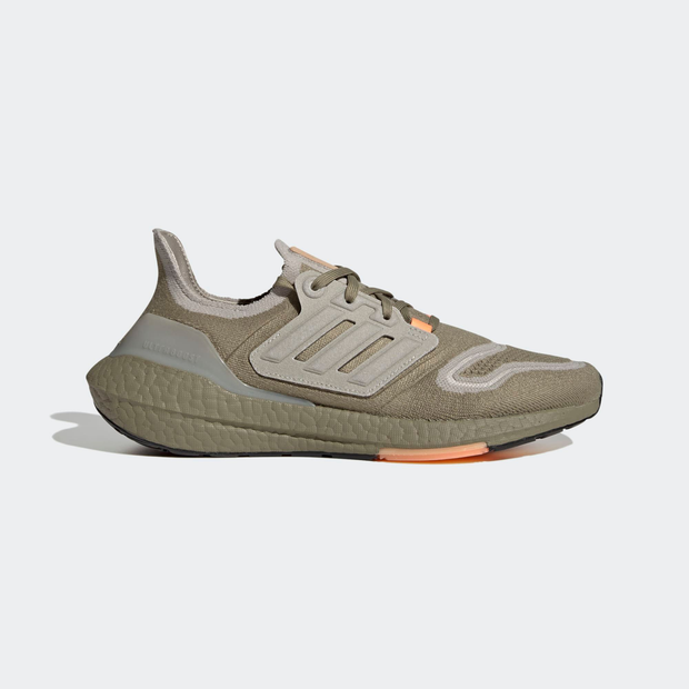 adidas UltraBOOST 22 Orbit Green/ Metalic Grey/ Orange - GX9140