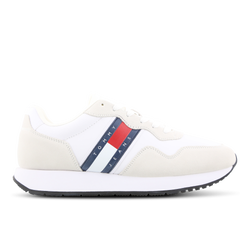 Men Shoes - Tommy Jeans Runner - White-White