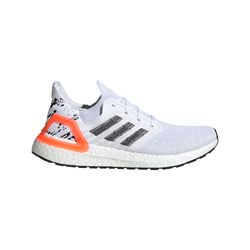 Men Shoes - adidas Performance Ultra Boost 20 - Ftwr White-Core Black-Signal Coral