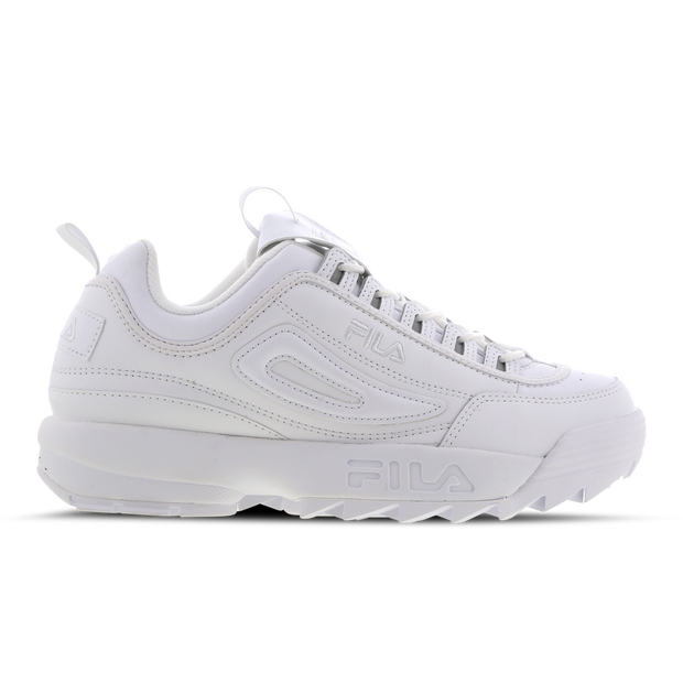 Fila Disruptor II - Men's Training Shoes - White / White / White - 1FM00139-100