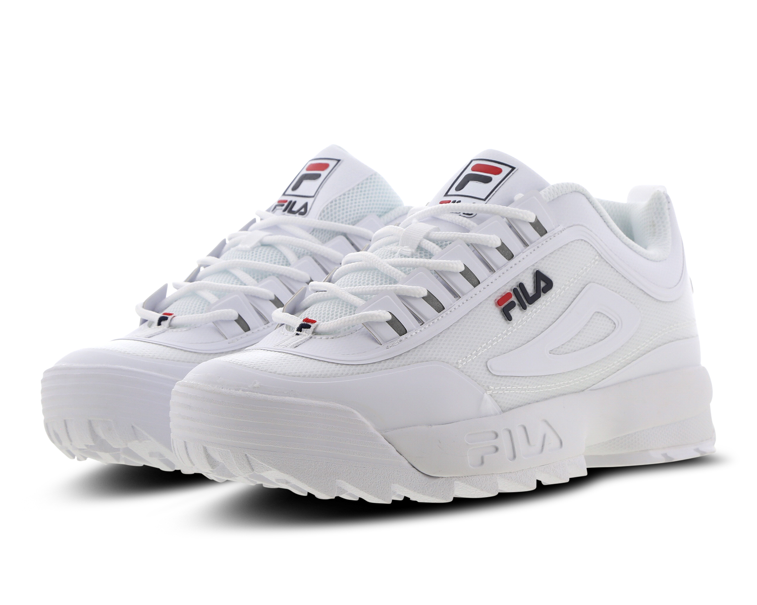 fila disruptor 2 men white