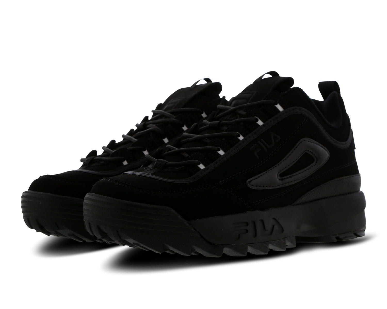 fila disruptor 2 all black mens