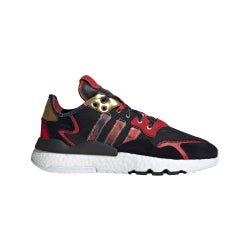Men Shoes - adidas Nite Jogger - Core Black-Gold Metalic-White