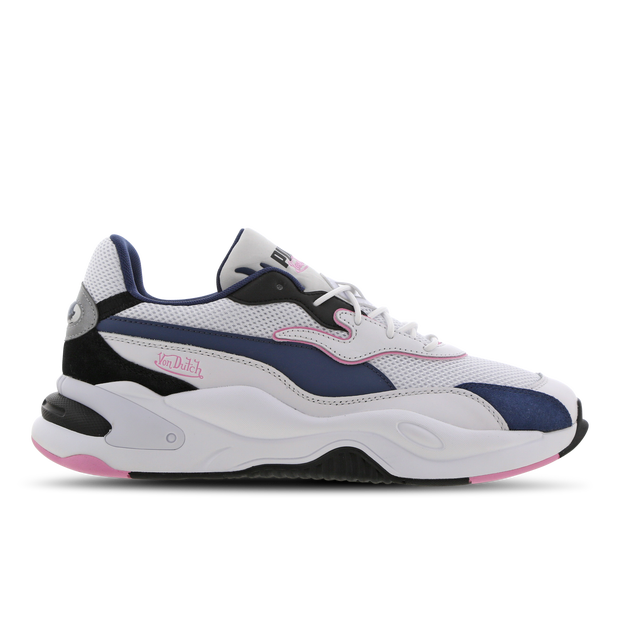 Puma RS 2K Heren Schoenen White Textil Leer Synthetisch
