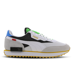 Men Shoes - Puma Future Rider Unity - White-Black-Yellow