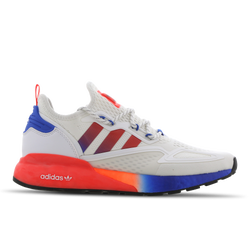 Men Shoes - adidas ZX 2K Boost - White-Solarred-Blue