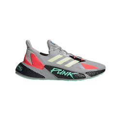 Men Shoes - adidas X9000l4 Cyberpunk 2077 - Grey Two-Yellow Zest-Signal Pink