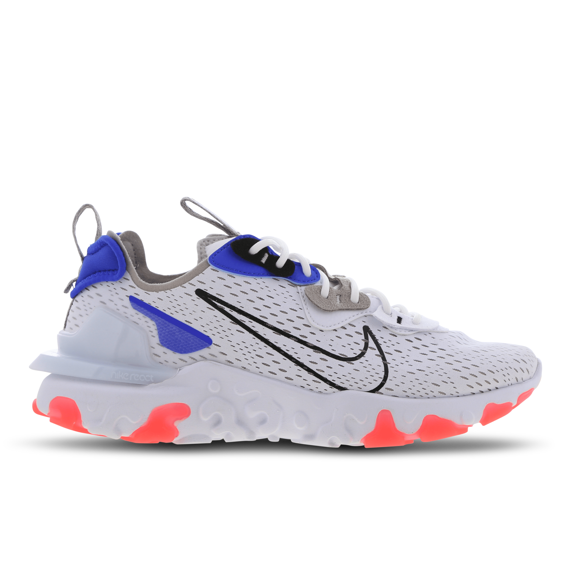 mens nike react vision white