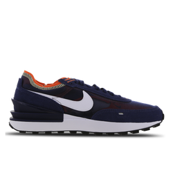 Men Shoes - Nike Waffle Racer 1 - Midnight Navy-White-Orange Mel