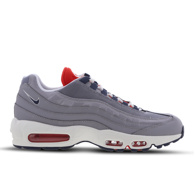 Nike Air Max 95 Grey Navy Crimson - DB0250-001