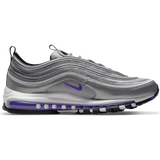 Metallic Silver-Persian Violet-Black
