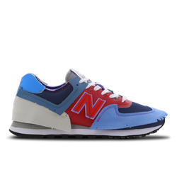 Herren Schuhe - New Balance 574 - Blue-Maroon-Green