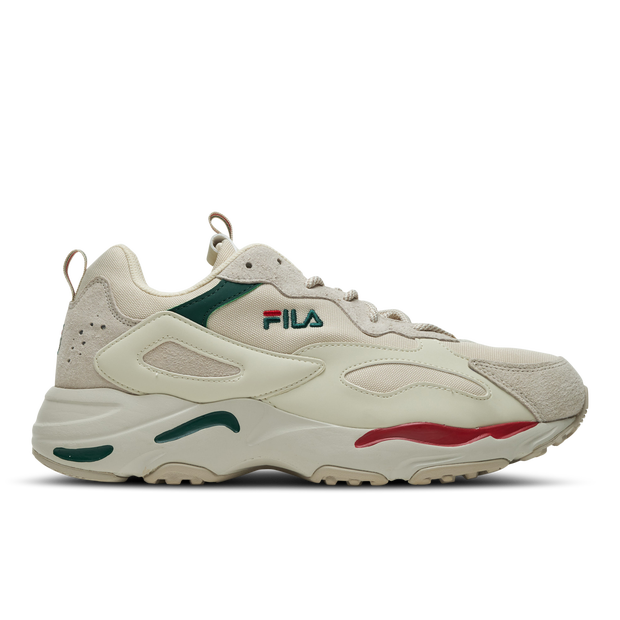 Fila Ray Tracer 'Beige Green Red' | Cream | Men's Size 6.5 - 1RM01153-926