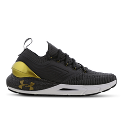 Men Shoes - Under Armour HOVR Phantom 2 - Jet Gray-Black-Metallic Gold