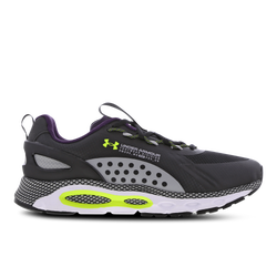 Men Shoes - Under Armour HOVR Summit 2 - Black-Gray Wolf-High-vis Yellow