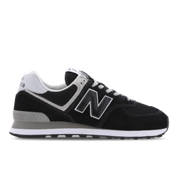 Men Shoes - New Balance 574 - Black-Grey-White