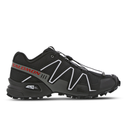 Men Shoes - Salomon SPEEDCROSS 3 - Black-Black-Aurora Red
