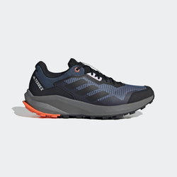 Men Shoes - adidas Terrex Trail Rider Trail - Wonder Steel-Core Black-Impact Orange