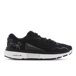 Men Shoes - Under Armour Hovr Infinite 5 - Black-White-Metallic Gun Metal