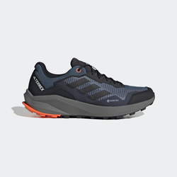 Heren Schoenen - adidas Terrex Trail Rider Gore-tex Trail - Wonder Steel-Core Black-Impact Orange