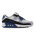 Nike Air Max 90 - Men Shoes Lt Smoke Grey-Summit White-Industrial Blue