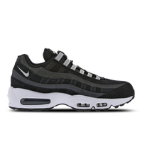 Air max 95 black best sale and white on feet