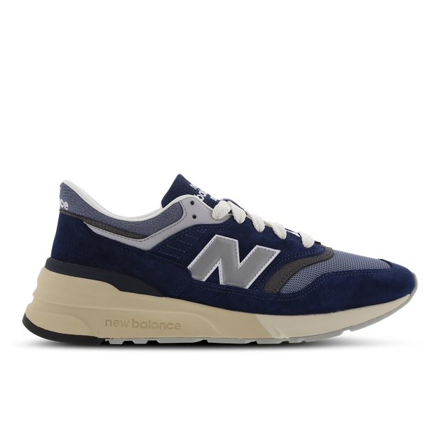New Balance Unisex 997R in Blau/Grau, Suede/Mesh - U997RHB