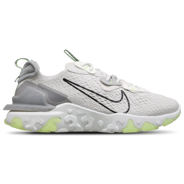 Nike React Vision herensneaker grijs en blauw