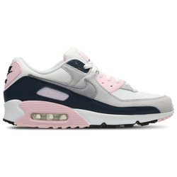 Men Shoes - Nike Air Max 90 - White-Wolf Grey-Pink Foam