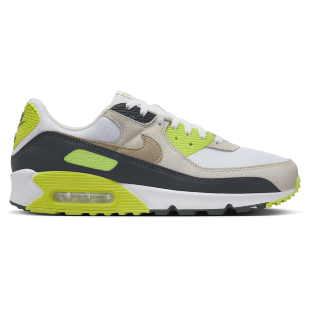 Sneakers Nike Air Max 90 White/ Khaki-Cyber-Dk Smoke Grey EUR 40.5 - DM0029-107