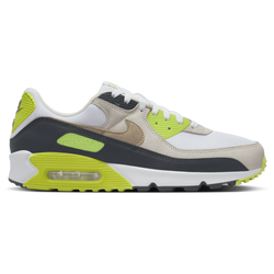 Men Shoes - Nike Air Max 90 - White-Khaki-Cyber