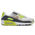 Nike Air Max 90 - Men Shoes White-Khaki-Cyber