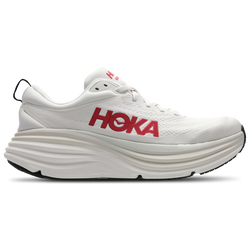 Hombre Zapatillas - Hoka Bondi 8 - White-Vermillion-White