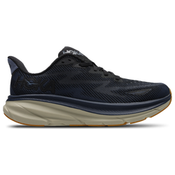 Men Shoes - Hoka Clifton 9 - Black-Varsity Navy-Beigetan