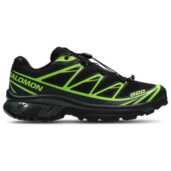 Men Shoes - Salomon XT-6 - Black-Ponderosa Pine-Green Gecko